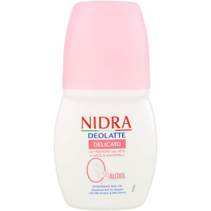 Nidra Gentle Roll-On Deodorant with Protein and Almond