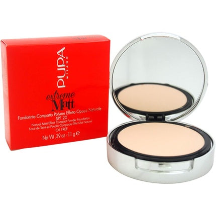 Pupa Extreme Matt Compact Foundation 010 Porcelain