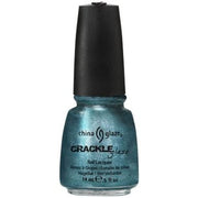 China Glaze Crackle Glaze Nail Lacquer in Oxidized Aqua
