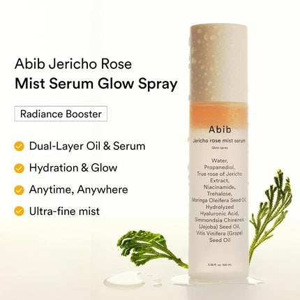 Abib Jericho Rose Mist Serum Glow Spray 338 Fl Oz Hydrating Essential Face