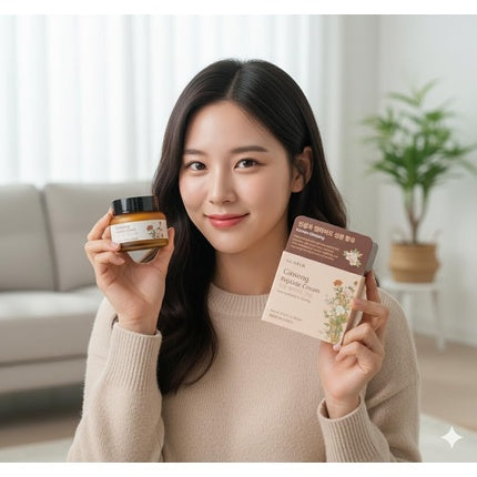 Ginseng Peptide Anti-Aging Face Cream with 86 Ginseng Extract and 9 Peptides