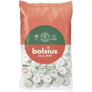 Bolsius Tealight White Bag Sustainable 6hour