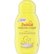 Zwitsal Soap-Free Wash Gel - 75ml - Mini Travel Packaging