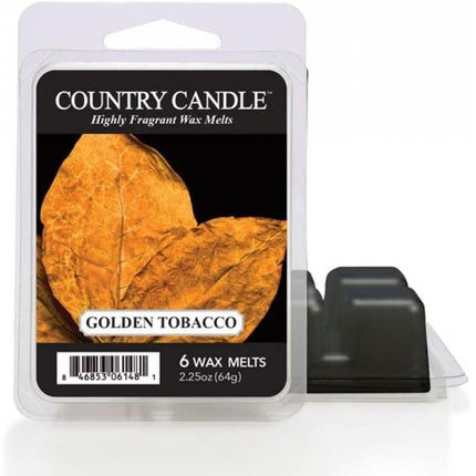 Shumee Country Candle - Golden Tobacco - Potpourri Wax Melts 64g