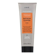 Lakme Teknia Refresh Saffron Copper Mask For Dyed Hair In Copper Shades 250ml