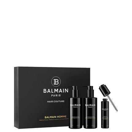 Balmain Professionnel Homme Hair Care Set - Includes Bodyfying Hair Conditioner 250 Ml, Bodyfying Hair Shampoo 250 Ml, And Activating Leave-In Scalp Treatment Lotion For Growth