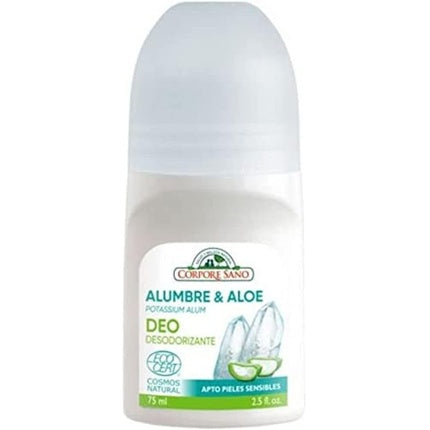 Alum Aloe Organic Roll-On Deodorant 75ml