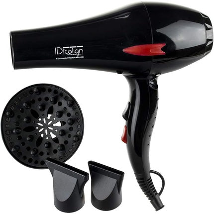 Id Italian Design Professional Hair Dryer with Diffuser 2 Speed 3 Heat