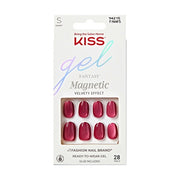 Kiss Gel Fantasy Magnetic Set Us Free 28 Pcs - Perfect For Stunning Gel Nails