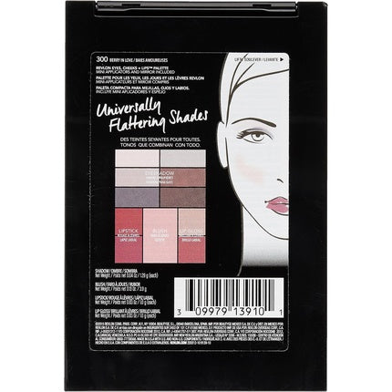 Revlon New Eyes Cheeks Lips Palette 300 Berry in Love