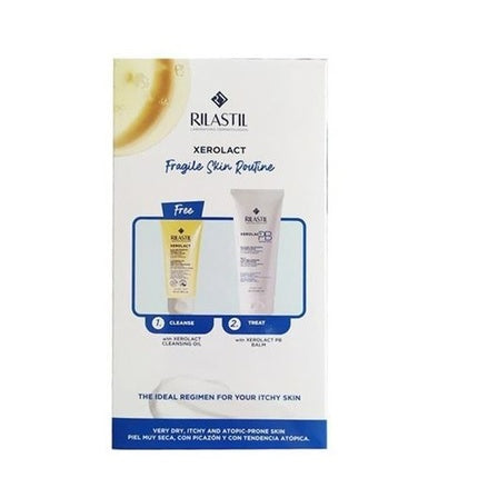 Rilastil Xerolact Pb Lipid-Replenishing Balm 200 Ml + Gift Xerolact Cleansing Oil 50 Ml