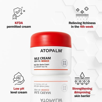 Atopalm MLE Cream 2.2 Fl Oz for Sensitive Skin