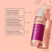 Murad Hydrating Toner Alcohol-Free Facial Toner Mist 6 fl oz