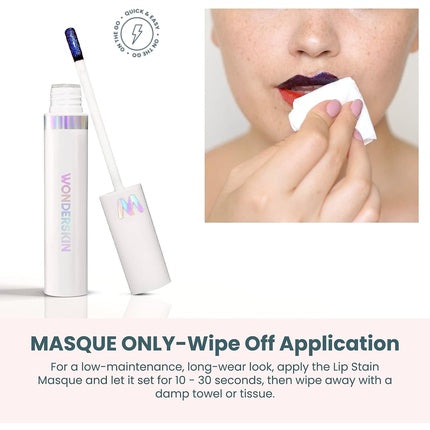 Wonderskin Wonder Blading One Step Lip Stain Masque First Kiss