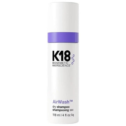 K18 Airwash Dry Shampoo Non-Aerosol Balances Scalp & Controls Excess Oil