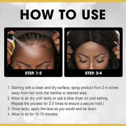 EBIN Wonder Lace Bond Spray 180ml Extreme Firm Hold