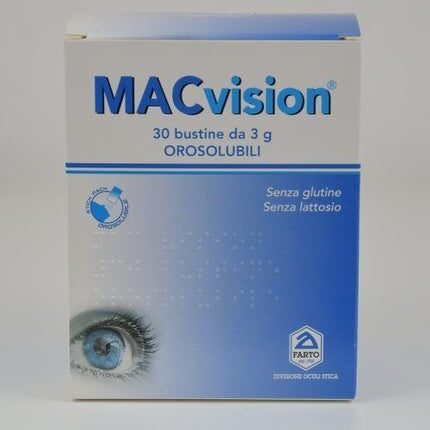 Farto Macvision Dietary Supplement 30 Tablets