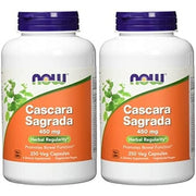 NOW Cascara Sagrada 450mg 250 Veg Capsules