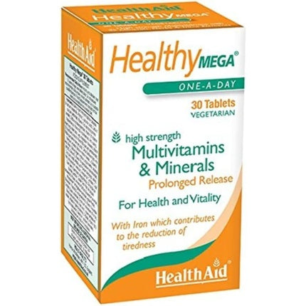 HealthAid Healthy Mega Prolonged Release 30 Vegetarian Tablets