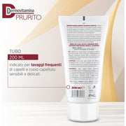 Dermovitamina Prurito Soothing Shampoo for Sensitive Scalp 200ml