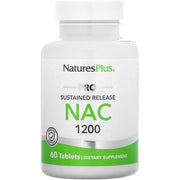 Natures Plus PRO NAC 1200mg 60 Tablets Crucial for Replenishing Glutathione Non-GMO Vegan Gluten Free 30 Servings