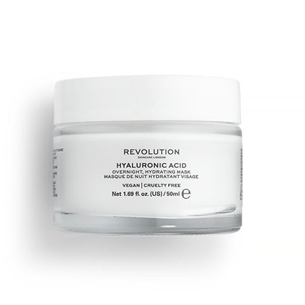 Revolution Skincare Hyaluronic Acid Overnight Hydrating Mask 50 Ml
