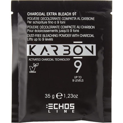 ECHOSLINE KARBON 9 9 Tone Coal Bleaching Powder 35g
