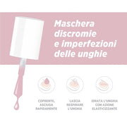 Dermovitamina Micoblock 3in1 Moisturizing and Breathable Nail Polish Light Pink 5ml