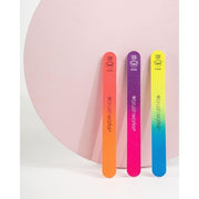 Brushworks Neon Nail Files - Pack of 3