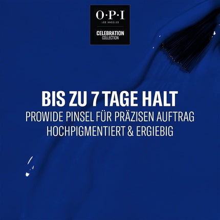OPI Nail Lacquer Celebration Collection Ring In The Blue Year 15ml (HRN09)