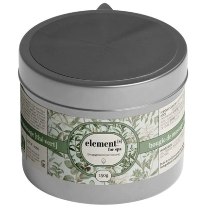 Pbi Elements Green Tea Massage Candle 150g
