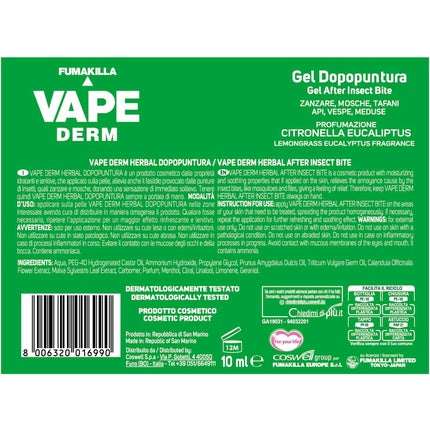 Derm Herbal Citronella Acupuncture Gel Pen 10ml