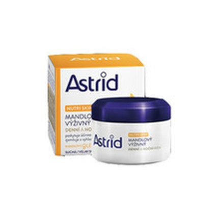 Astrid Nutri Skin Almond Nourishing Day And Night Cream For Dry And Very Dry Skin 50 Ml