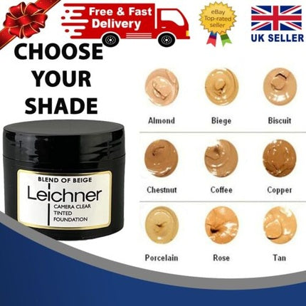 Leichner Camera Clear Tinted Foundation - Shade Selection