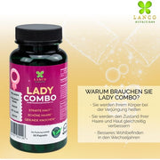 Lanco Lady Combo Beauty Anti-Aging Booster for Skin, Hair, and Nails