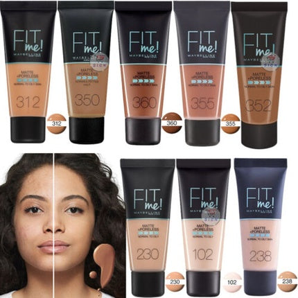 Maybelline Fit Me Matte & Poreless Foundation 30ml
