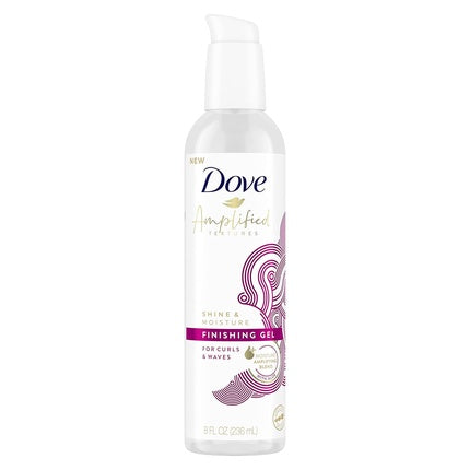 Dove Amplified Textures Shine & Moisture Finishing Gel 8 Fl Oz 236 Ml