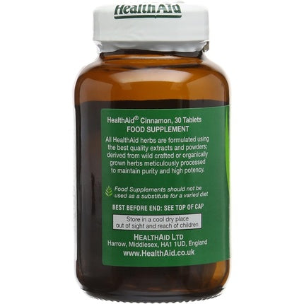 HealthAid Cinnamon 30 Capsules