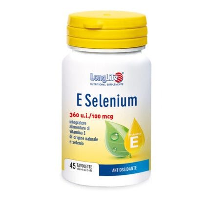 E Selenium 360ui LongLife 45 Divisible Tablets