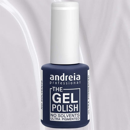 Andreia Professional The Gel Polish Solvent and Odor Free Gel Colour G01 White Shades of Cream