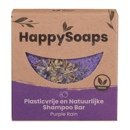 Happysoaps Shampoo Bar Purple Rain