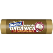 Saplex Organic Trash Bags, Pack Of 15