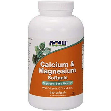 Now Foods Calcium & Magnesium 240 Softgels