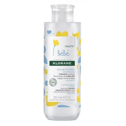 Klorane Calendula Bio Cleansing Water For Normal Skin Baby 500ml