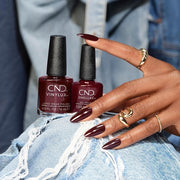 CND Shellac Needles & Red 7.3ml - Upcycle Chic Collection