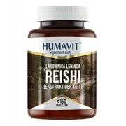 Humavit Reishi Shiny Lacquer + Brewing Yeast, 150 Tablets