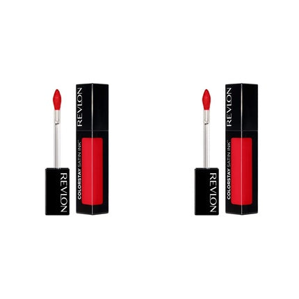 Revlon ColorStay Satin Ink Longwear Liquid Lipstick with Black Currant Seed Oil 015 Fire & Ice 0.17 Fl Oz