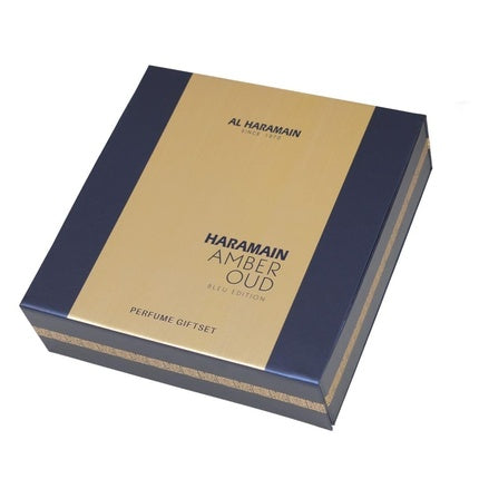 Al Haramain Amber Oud Bleu Edition 3 Pc Gift Set for Unisex - Luxury Cologne