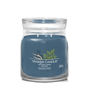 Yankee Candle Bayside Cedar Signature Candle Medium Glass 368 G