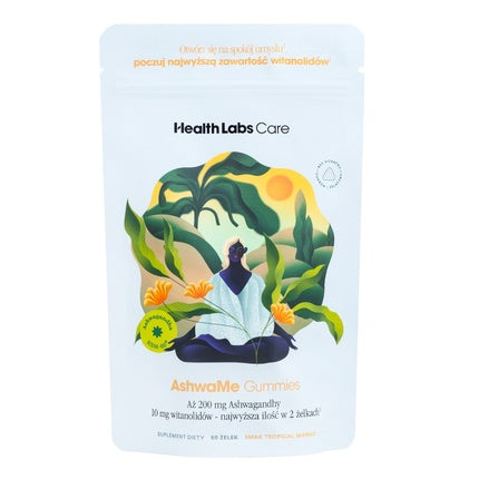 Healthlabs Ashwame Gummies Ashwagandha - Dietary Supplement For Stress Relief, 138g